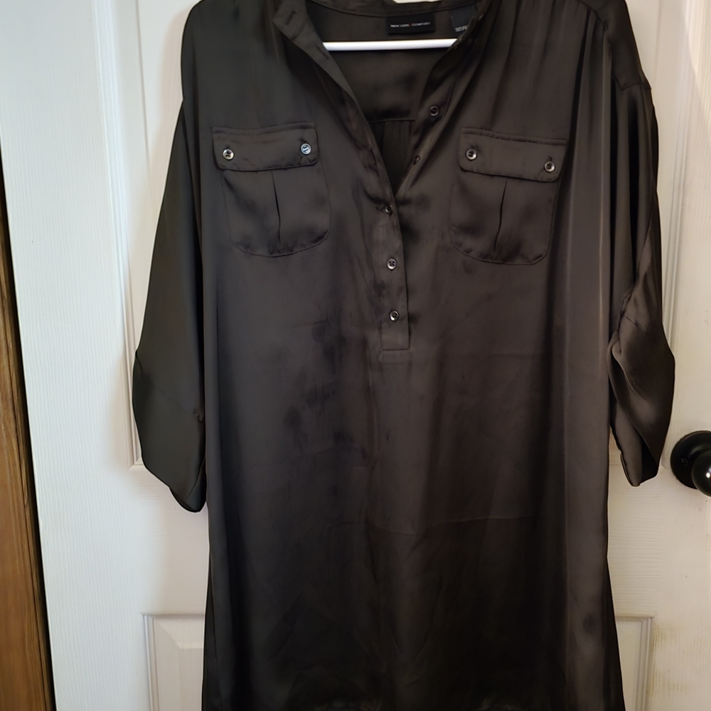 New York & Company Black Blouse